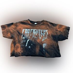 Foo Fighters Cropped Band Tshirt
